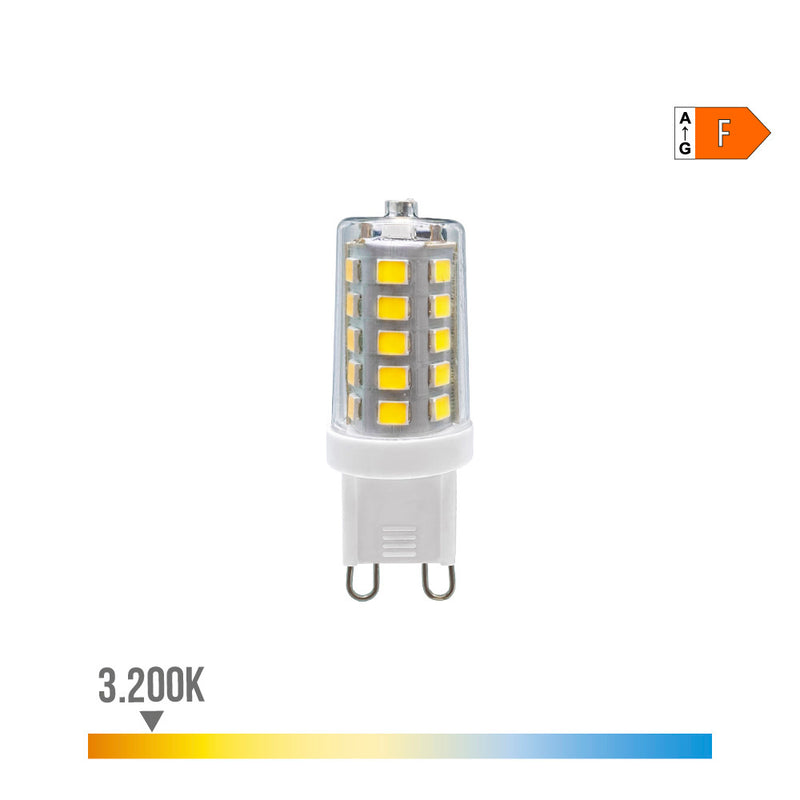 Bombilla G9 Led 3W 260Lm 3200K Luz Cálida Regulable Ø1,7X4,9Cm Edm