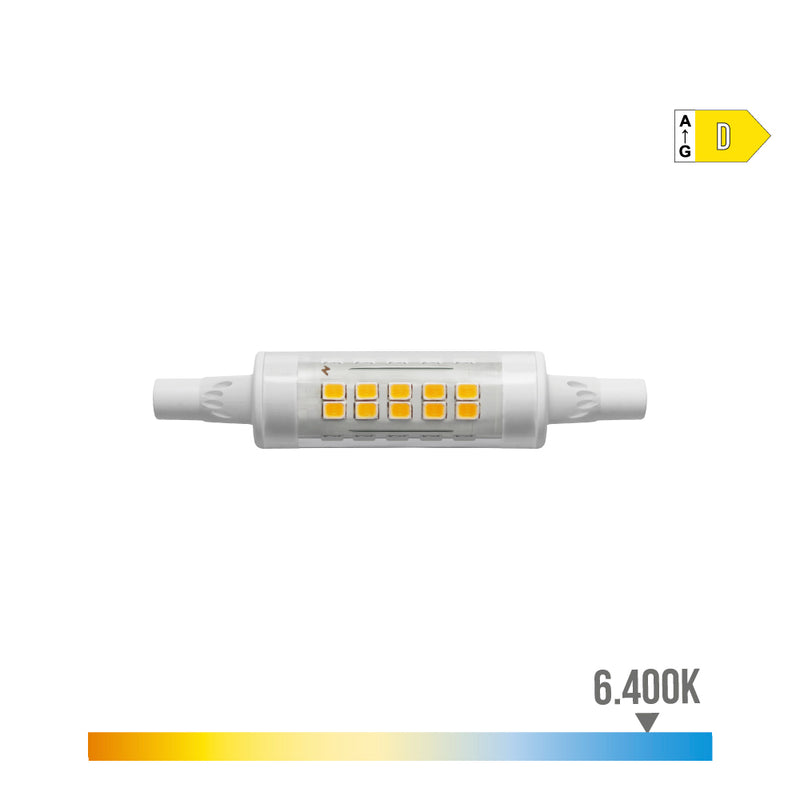 Led Linear Bulb 78Mm R7S 5.5W 800Lm 6400K Cold Light Ø1.6X7.8Cm Edm