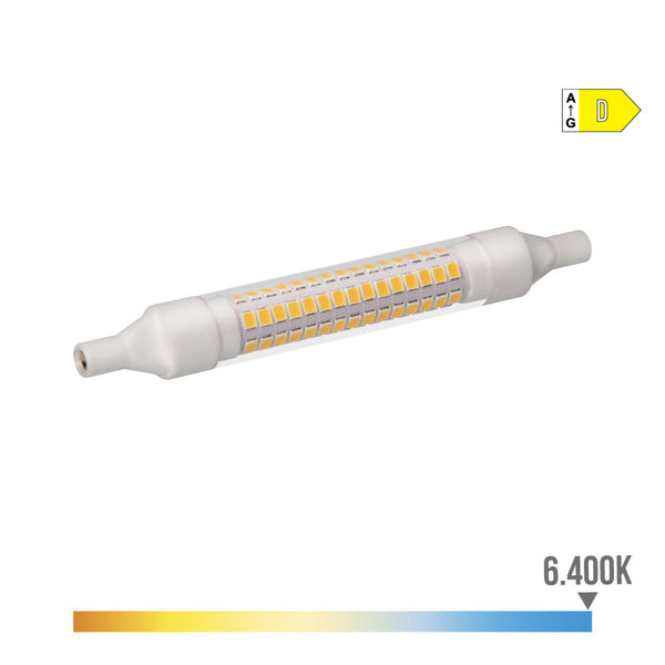 Led Linear Bulb 118Mm R7S 9W 1280Lm 6400K Cold Light Ø1.6X11.8Cm Edm