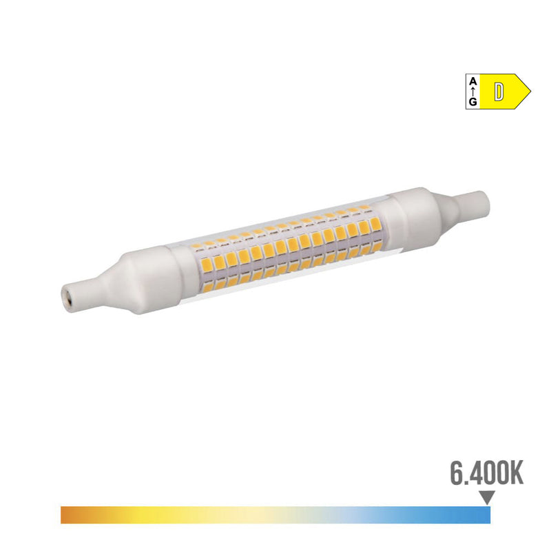 Led Linear Bulb 118Mm R7S 9W 1280Lm 6400K Cold Light Ø1.6X11.8Cm Edm