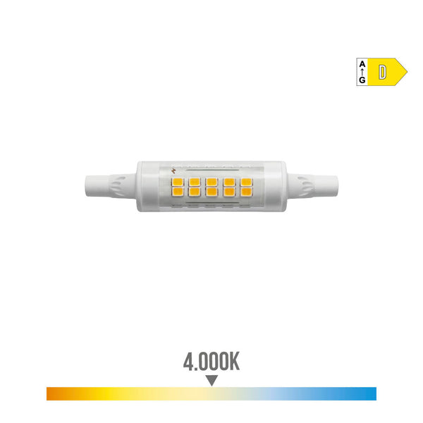 Bombilla Lineal Led 78Mm R7S 5,5W 780Lm 4000K Luz Dia Ø16X78Mm Edm