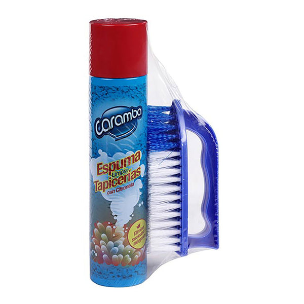 Upholstery Cleaner Foam 300ml + Caramba Brush