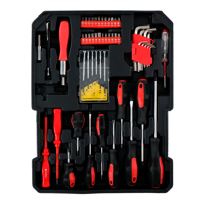 187 Pcs Tool and Accessory Set on Trolley