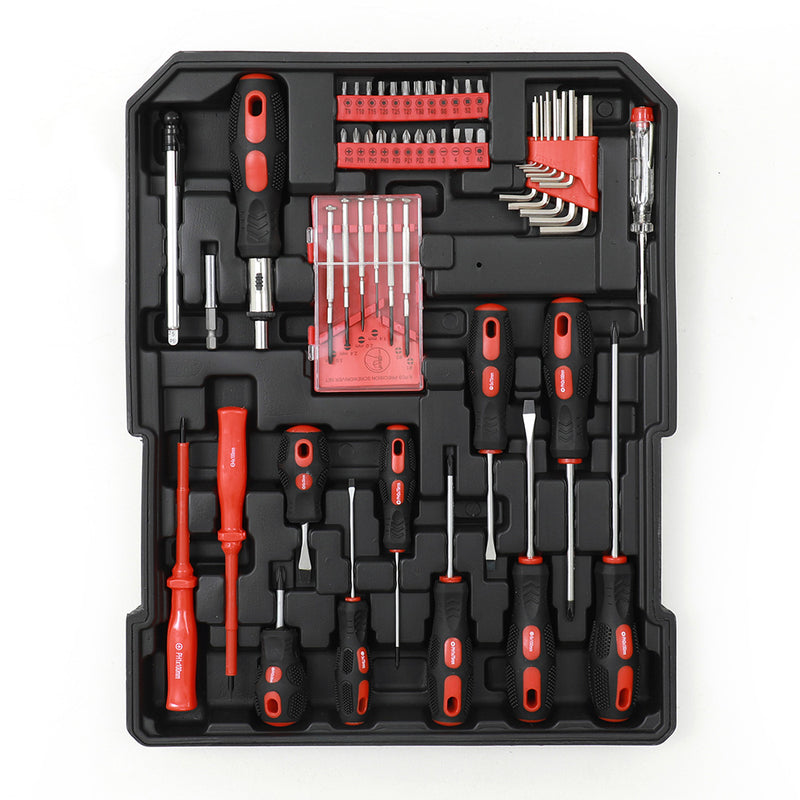 187 Pcs. Tool and Accessory Set in Fulmo Trolley