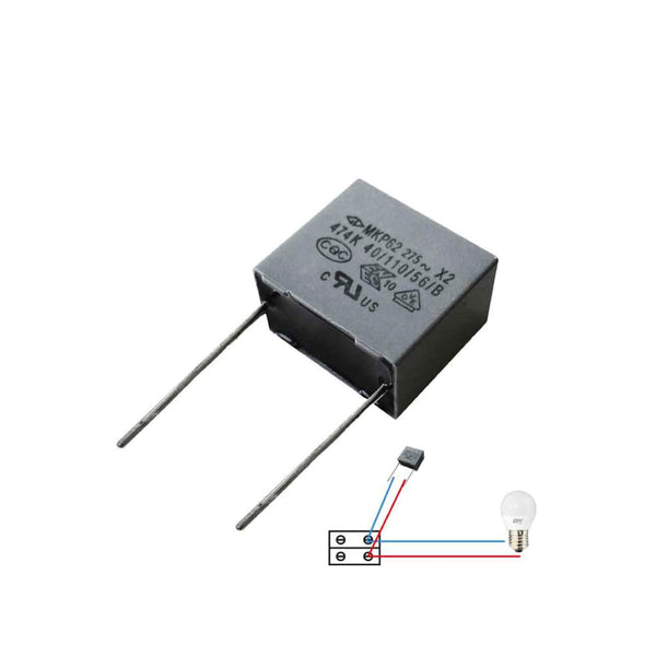 Capacitor for Edm Led Bulb