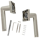 Accesorios de manilla con roseta cuadrada para puertas modelo 140A