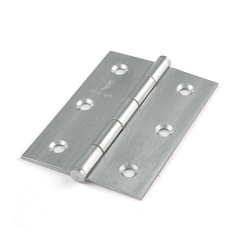 Stainless book hinge with straight edge finish in satin nickel finish VARIOUS SIZES 