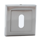 Bocallave cuadrada con boca oval en acabado níquel satinado esquinas curvas