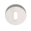 Bocallave OVAL con roseta redonda de acero INOXIDABLE