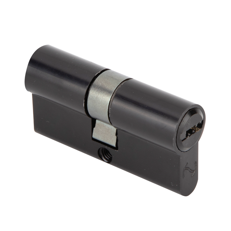 Bombín negro de seguridad de llave de puntos 30x30