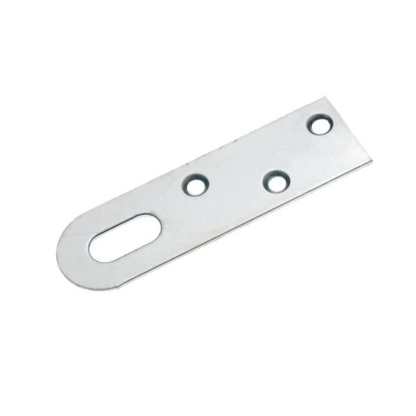 2 colgadores multiusos de acero de 40x16mm niquelado para muebles o cuadros