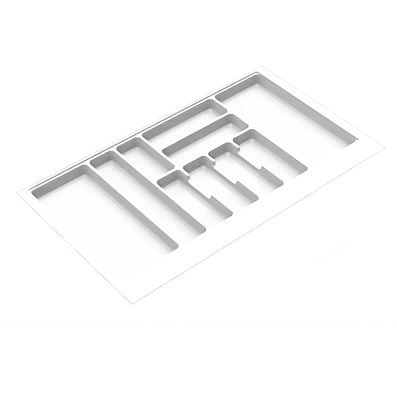 Cubertero SLIM blanco de 1000mm de ancho y 474 de fondo ideal para cajones