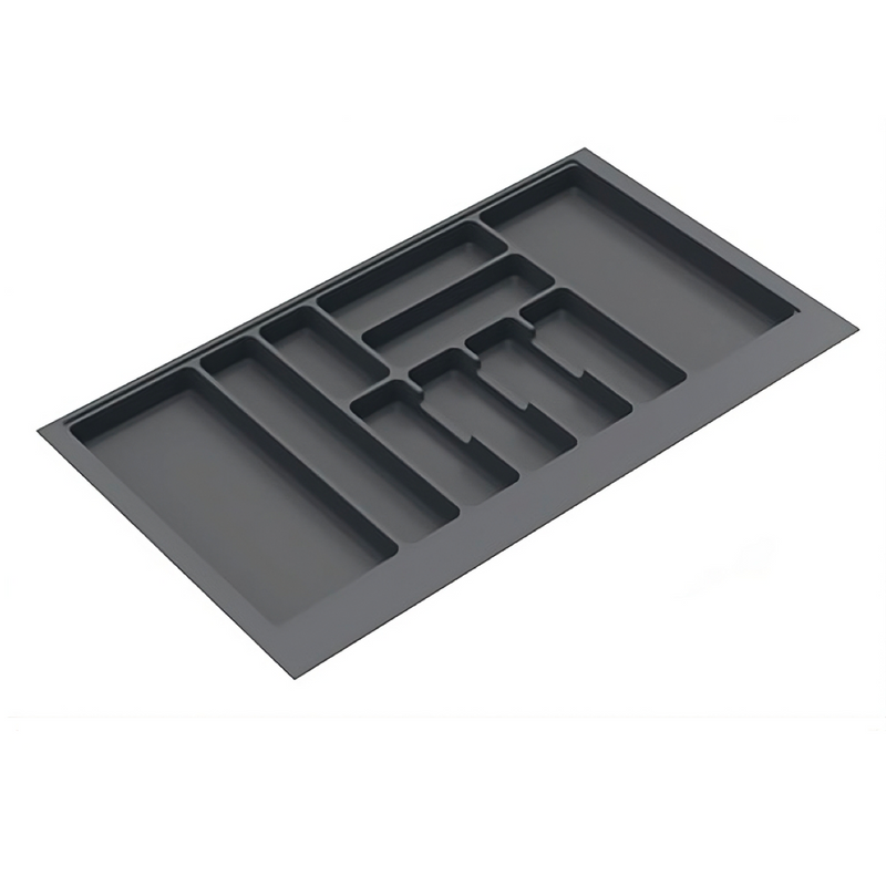 Cubertero SLIM gris antracita de 1000mm de ancho y 474 de fondo ideal para cajones