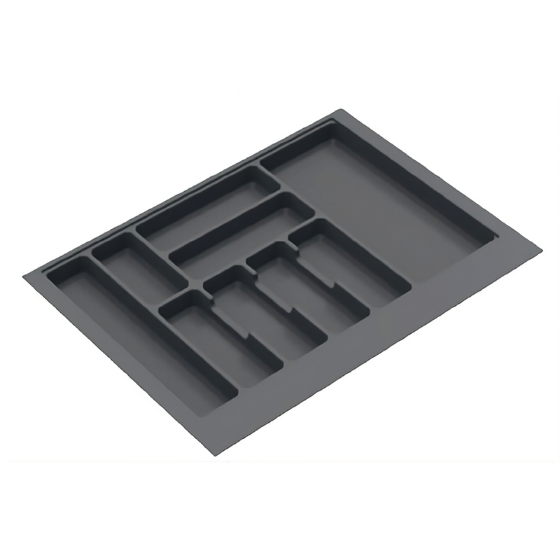 Cubertero SLIM gris antracita de 800mm de ancho y 474 de fondo ideal para cajones