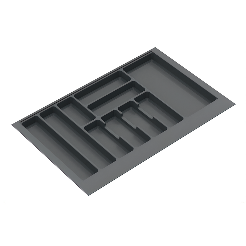 Cubertero SLIM gris antracita de 900mm de ancho y 474 de fondo ideal para cajones