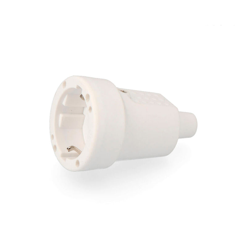 Pvc Air Base 10/16A 250V T/Tl Ip 44 4.8Mm, White (Packaged) Edm