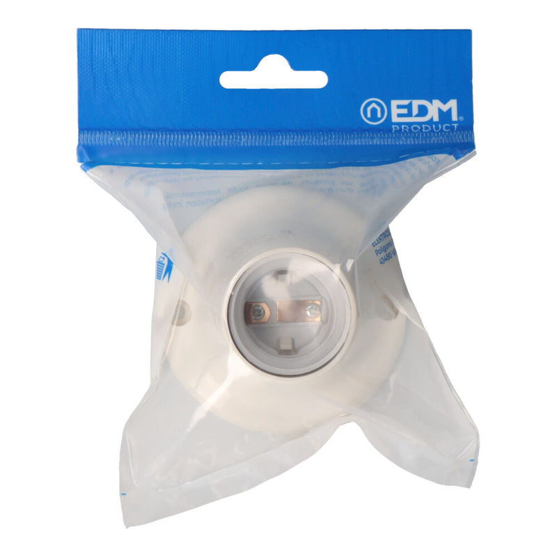 E-27 Straight Socket Lamp Holder (Packaged) Edm