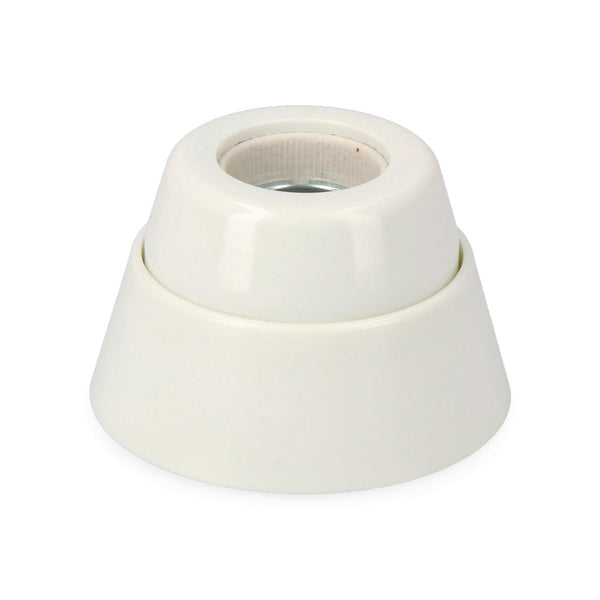 E27 Lamp Holder Straight Socket Porcelain (Packaged) Edm