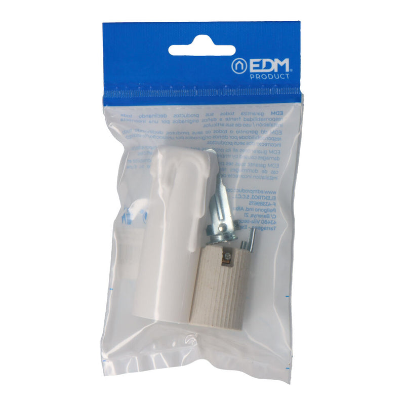 E14 Lamp Holder + Medium Porcelain Candle (Packaging) 44125