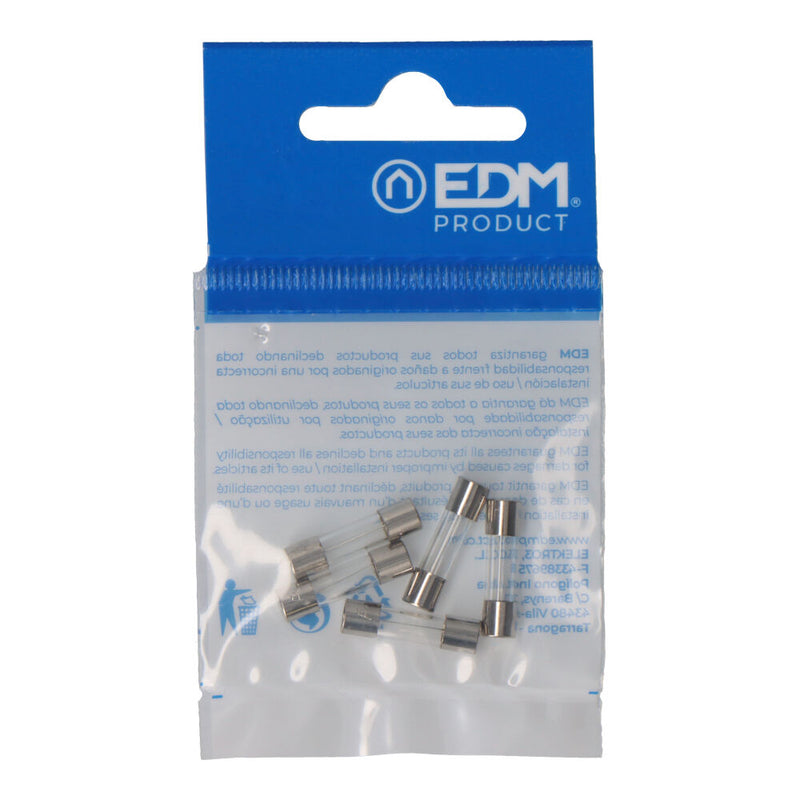 Fusible 5X20Mm 6A Edm (Envasado 5 Unid,)