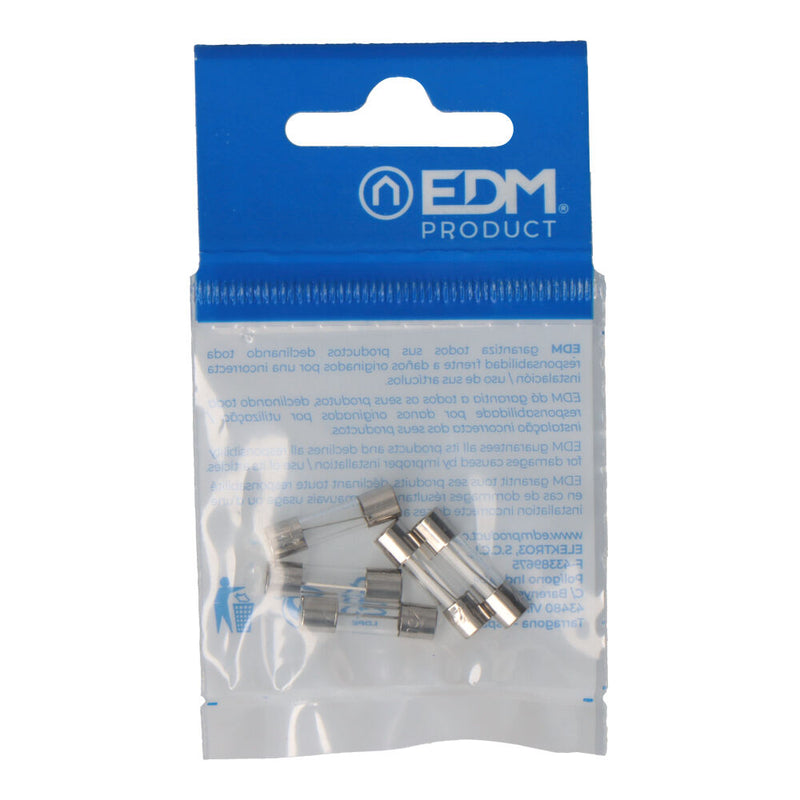 5x20mm 10A Edm Fuse (Packaging 5 Units)