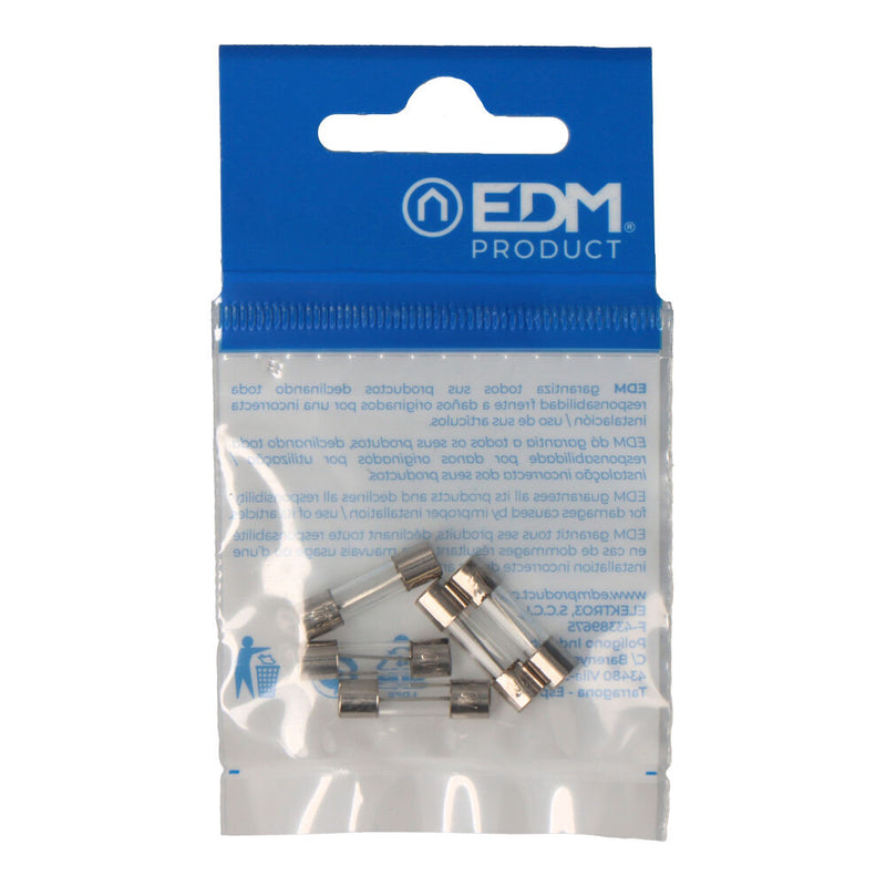 5x20mm 16A Edm Fuse (Packaging 5 Units)