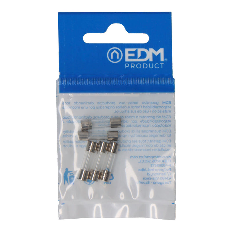 5x20mm 2A Edm Fuse (Packaging 5 Units)