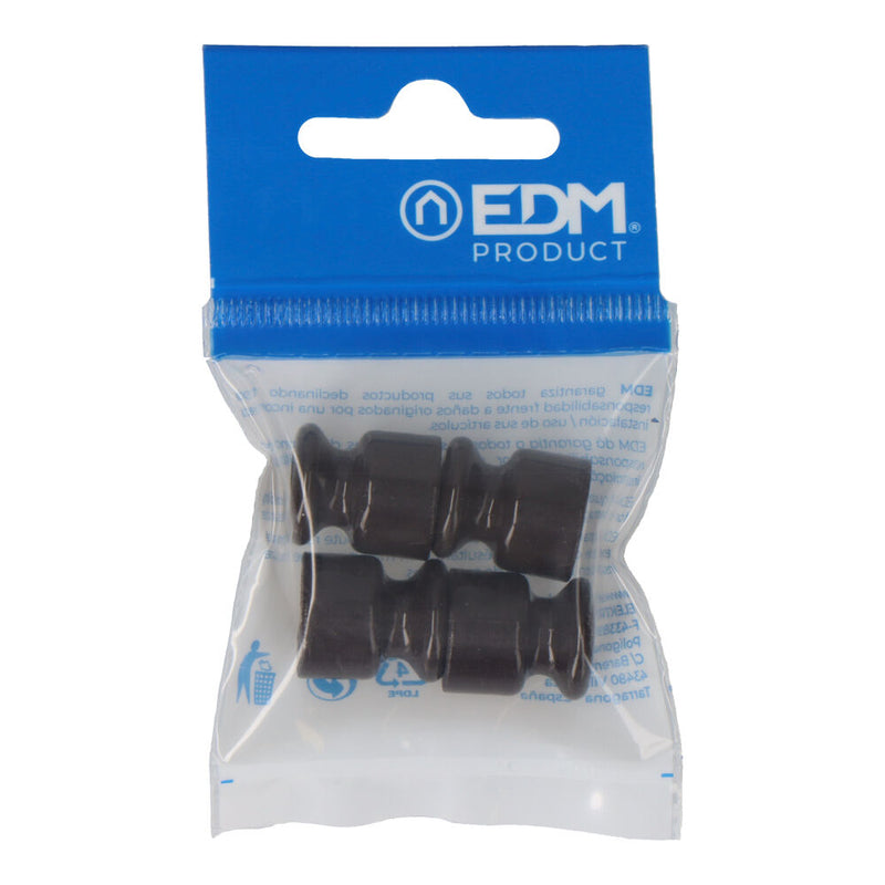 Insulator for brown braided cable packaged 4 units Edm