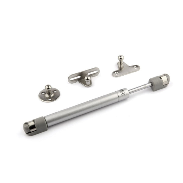 Pistón de bajada de 150N hidráulico de gas y compás abatible