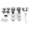 Ferragens de aço inoxidável para porta de vidro deslizante externa