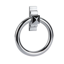 Llamador ARO para puerta de LATÓN con acabado a escoger