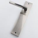 Manilla modelo '530' con placa rectangular de para puertas