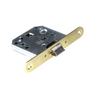 Picaporte unificado reversible entrada 47mm acabado dorado brillo canto redondo