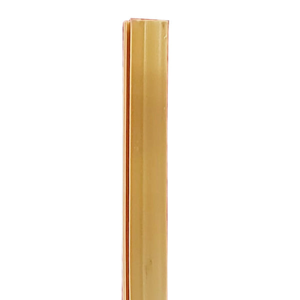 Burlete beige de goma de 2,15m para el marco de las puertas correderas