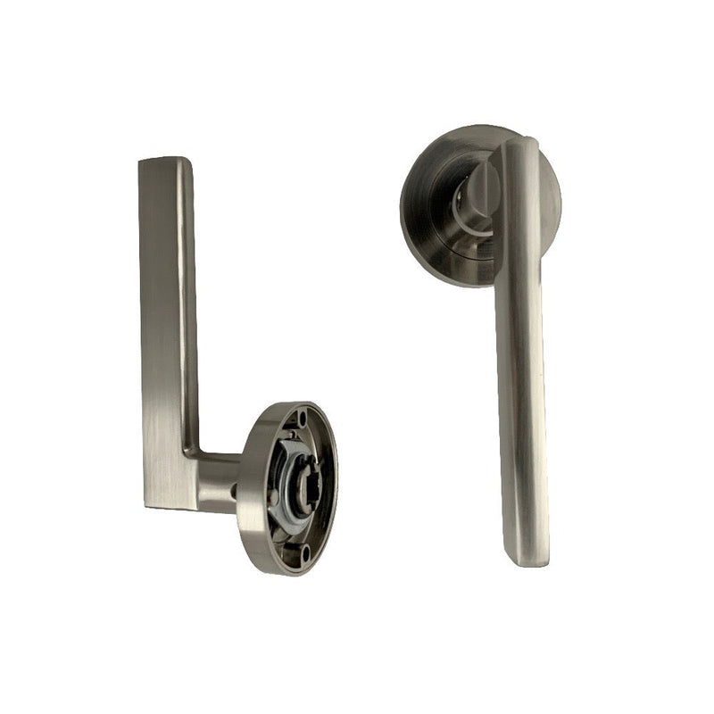 Juego de manillas con roseta redonda rental para puertas