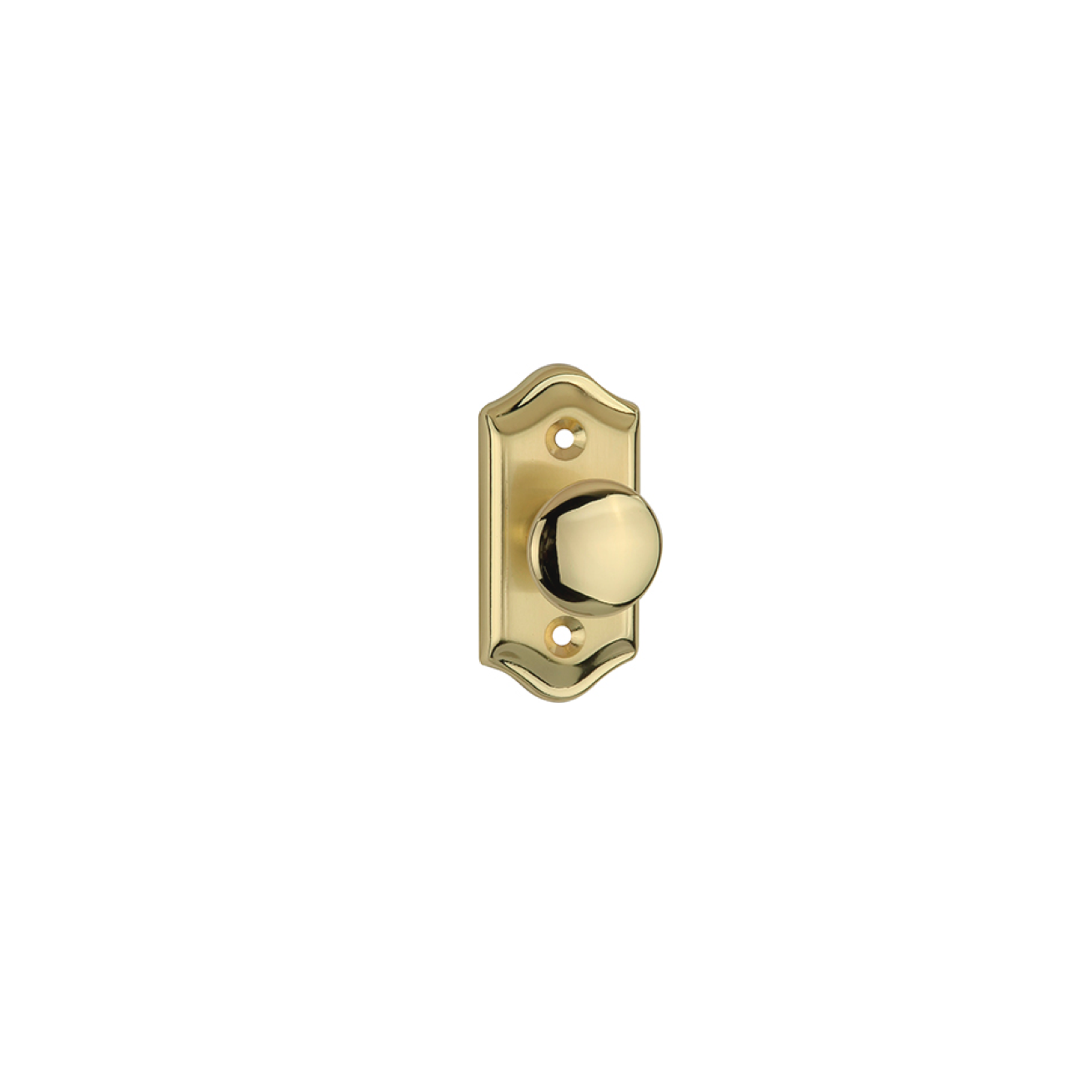 Pomo dorado de aluminio modelo 883 medidas 65x32mm para armarios
