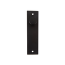 Pomo Rectangular acabado negro ideal para muebles y armarios de 125 x 30mm
