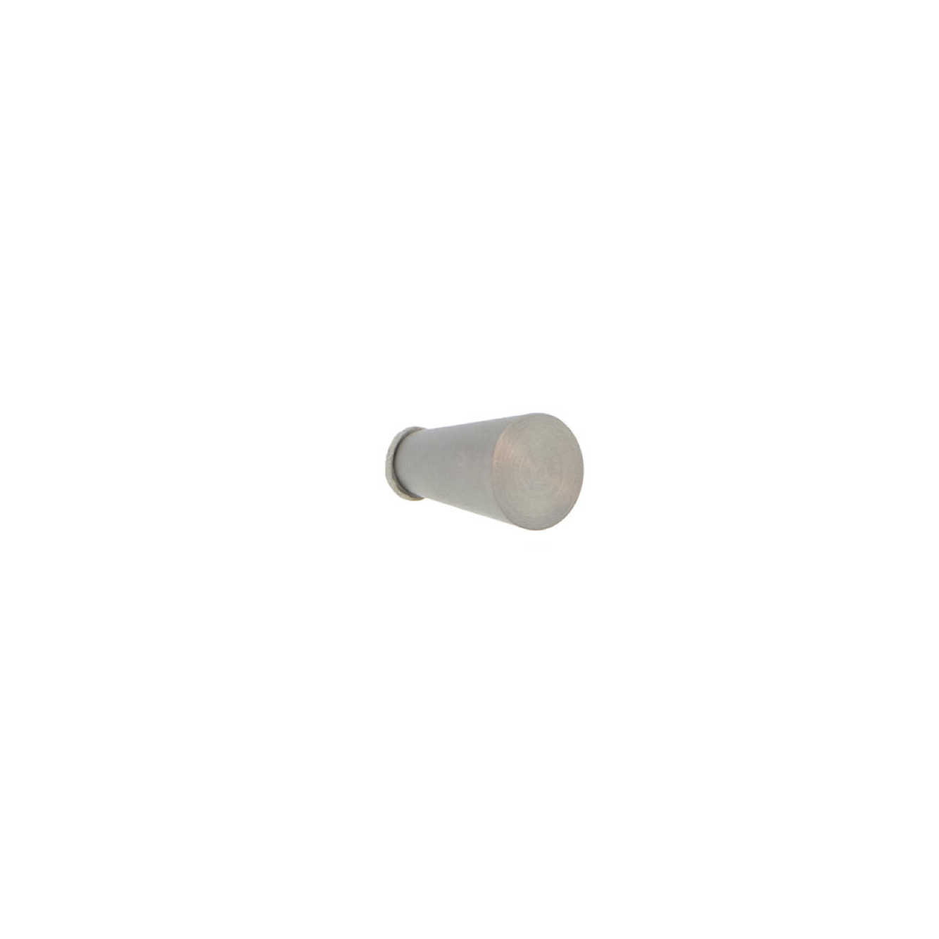 Pomo de acero Inoxidable de 2cm de alto con forma de cono ideal para puertas de armario