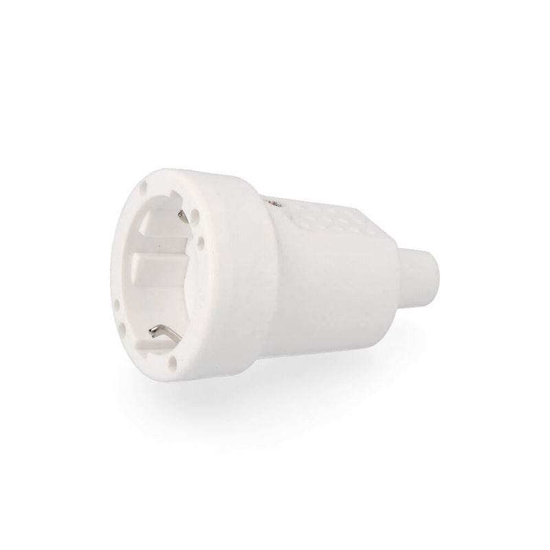 Base Aerea De Goma 10/16A 250V T/Tl Ip44 4,8Mm Blanca (Retractilada) Edm