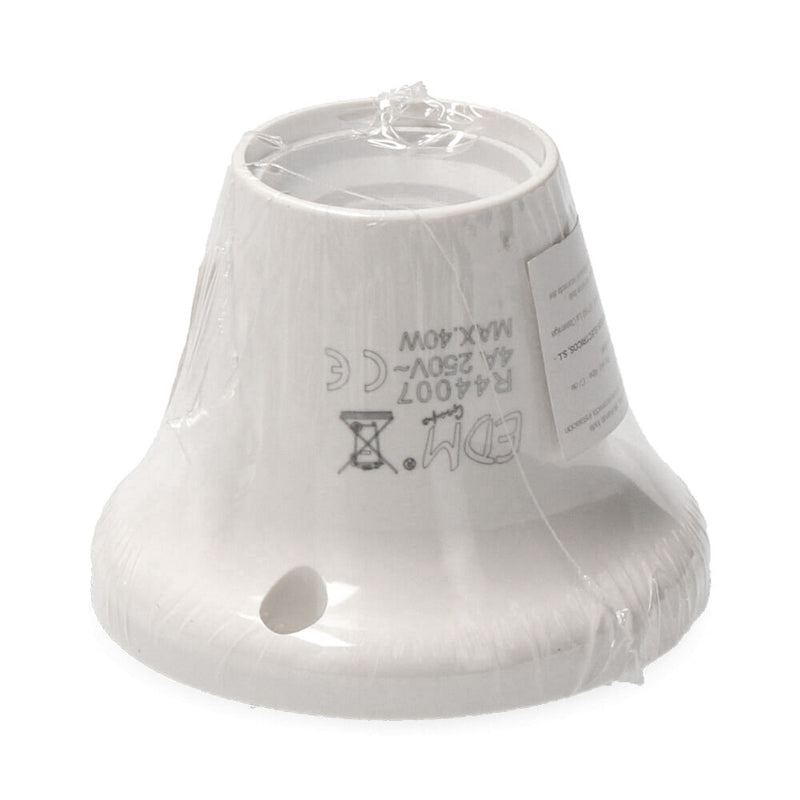 Lamp holder E27 straight socket (shrink-wrapped) Edm