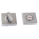 Condena con roseta cuadrada de acero inoxidable de 50mm