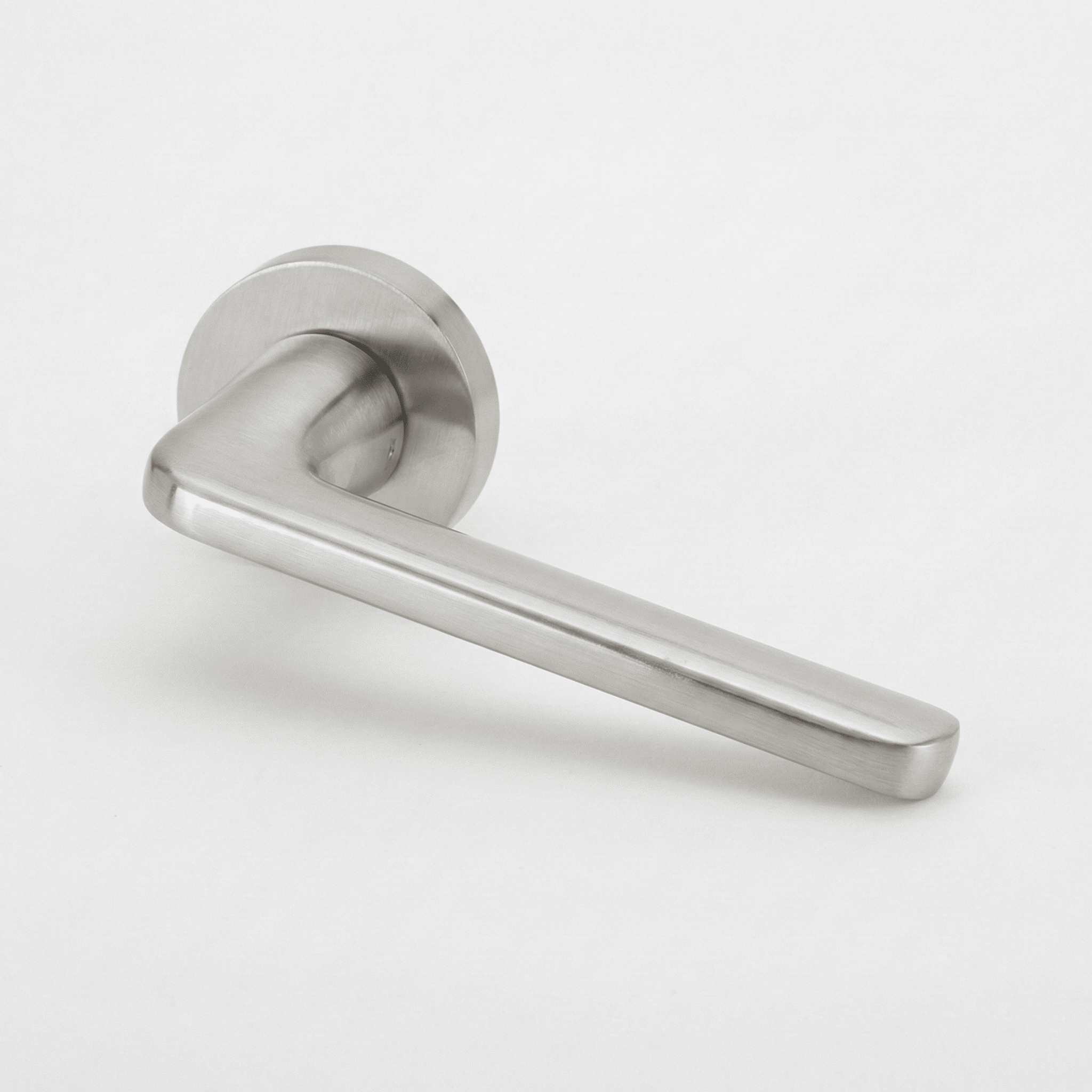 Manilla roseta redonda en Aluminio RS-310 níquel satinado