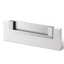 Tirador de embutir para cajón de 180mm de largo, 160 entre ejes y 45 de alto