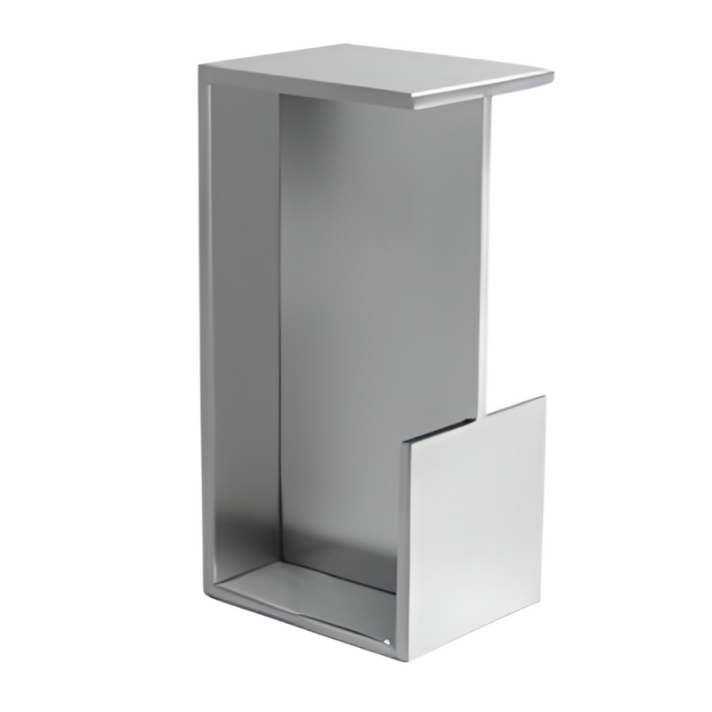 Tirador Kube I-4254 inox para puertas correderas de 35mm de grosor