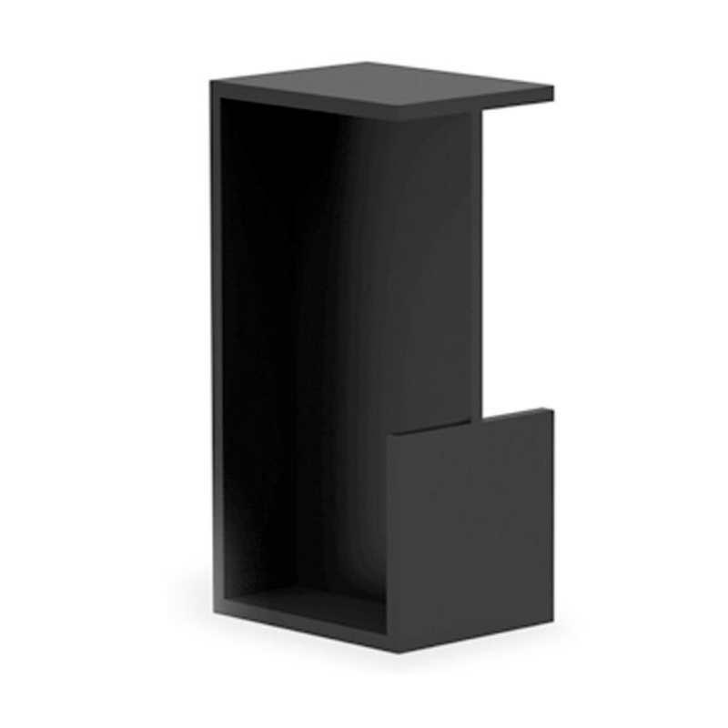 Tirador Kube I-4254 negro para puertas correderas de 40mm de grosor