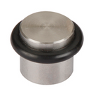 Tope de puerta cilíndrico con amortiguador de goma y 24mm de diámetro