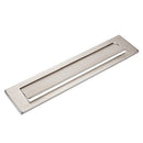 Bocacartas rectangular de Acero INOXIDABLE (HD)