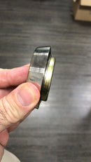 Escudo de seguridad niquelado para puerta de entrada