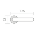 Medidas de la roseta redonda 330a