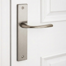 Sencilla modelo '700' manilla de zamak acabado níquel satinado para puertas